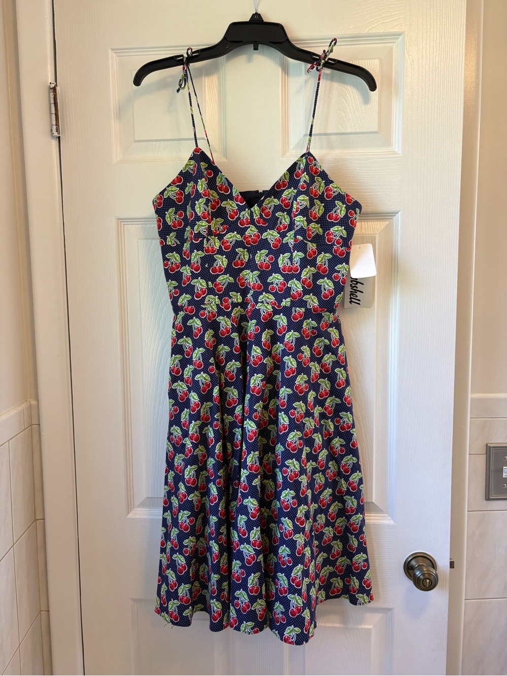 Bombshell sun dress 1950s rockabilly pin-up women’s size 8